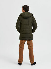 GEFÜTTERTER PARKA, Rosin, highres