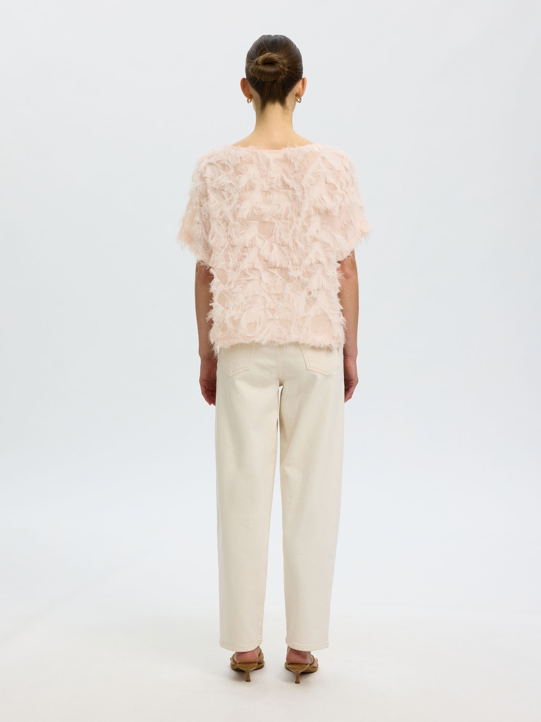 BOAT NECK TOP, Pale Dogwood, highres