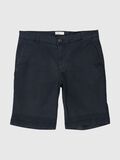 Selected SLHPARIS REGULAR FIT CHINO SHORTS, Black, highres - 80000406_Black_001.jpg