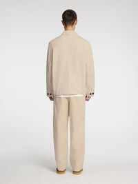 RELAXED FIT OVERSHIRT, Birch, highres