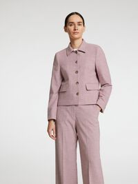 VISKOSBLANDNING FIGURSYDD KAVAJ, Bleached Mauve, highres