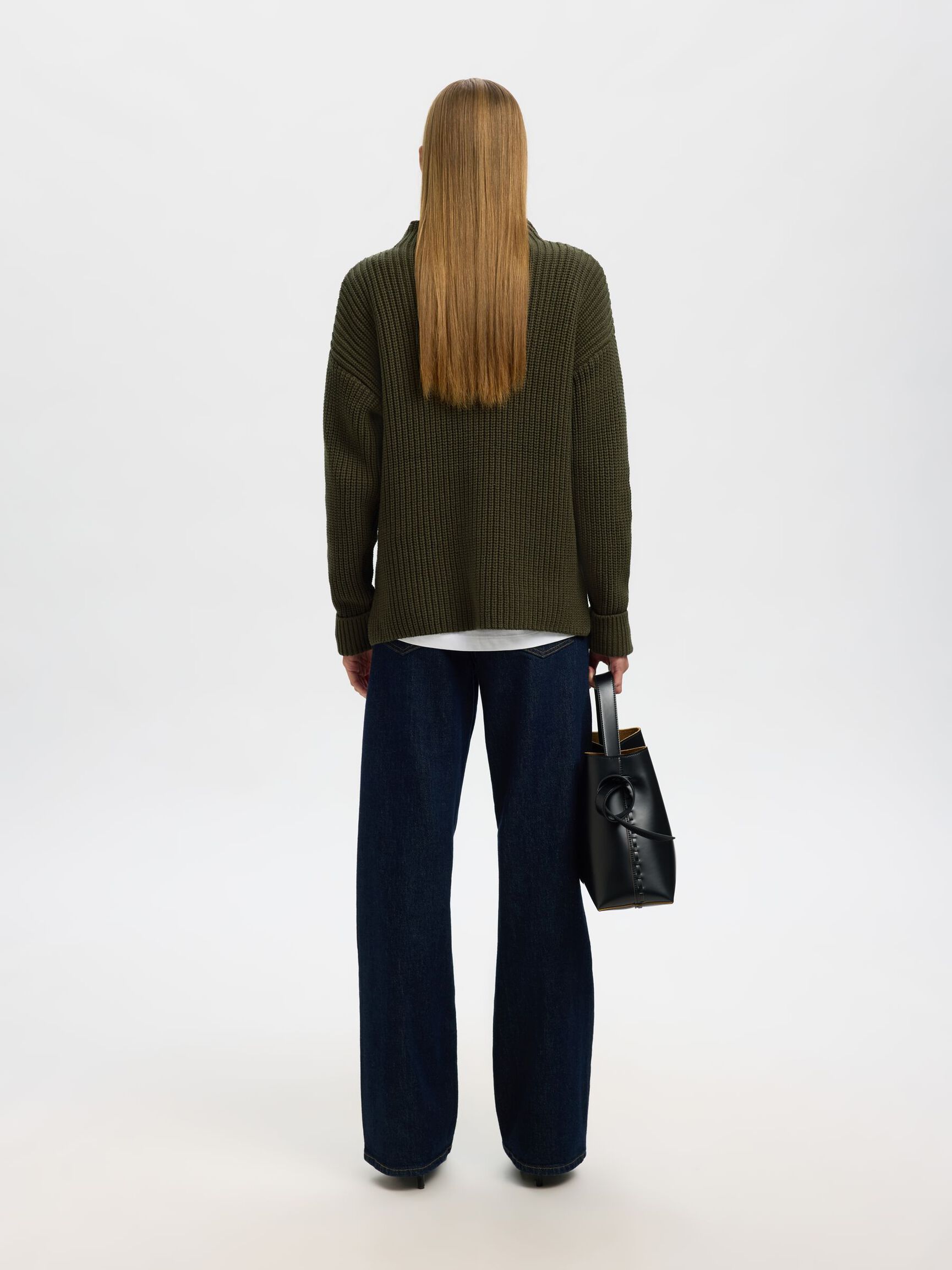 OVERSIZED JUMPER, Deep Depths, highres