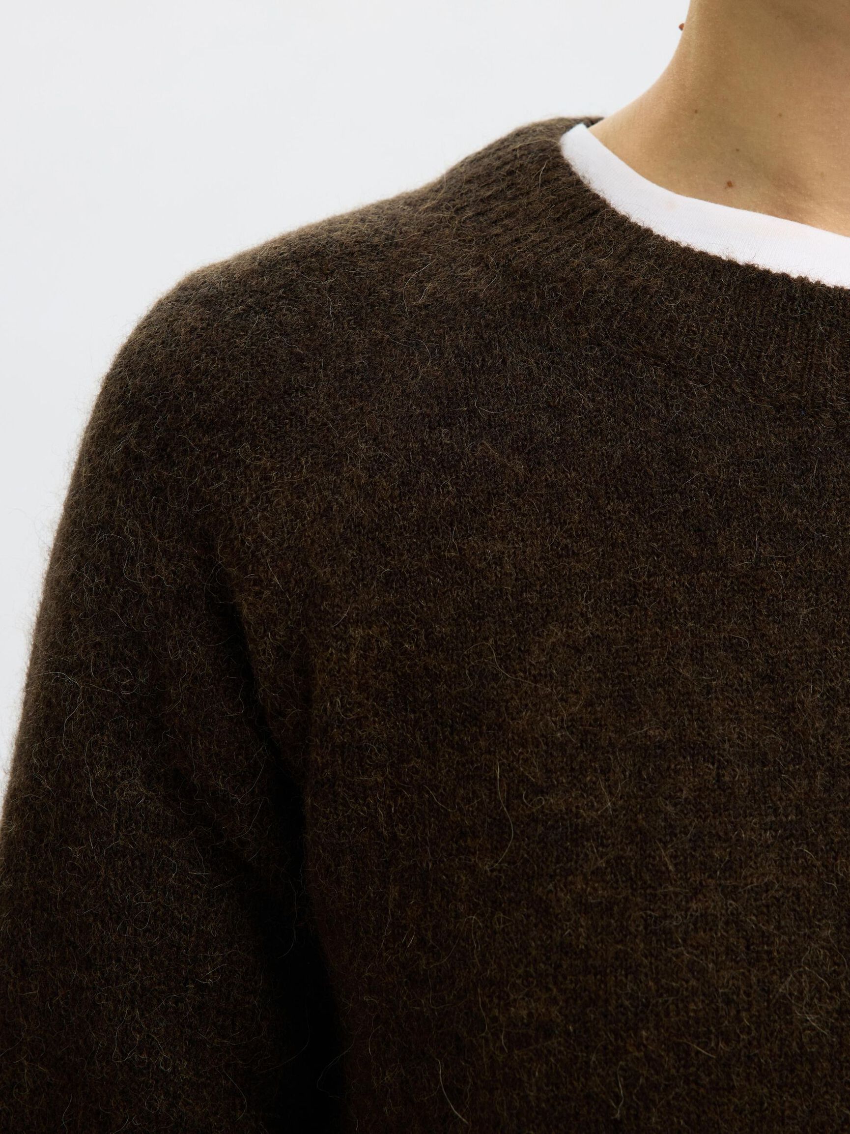 LONG-SLEEVED KNITTED JUMPER, Delicioso, highres