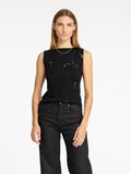 Selected SEQUINED SLEEVELESS TOP, Black, highres - 16096008_Black_003.jpg