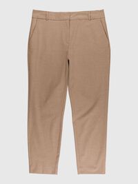 CROPPED TROUSERS, Camel, highres