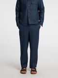 Selected LOOSE FIT LINEN TROUSERS, Outer Space, highres - 16098997_OuterSpace_003.jpg