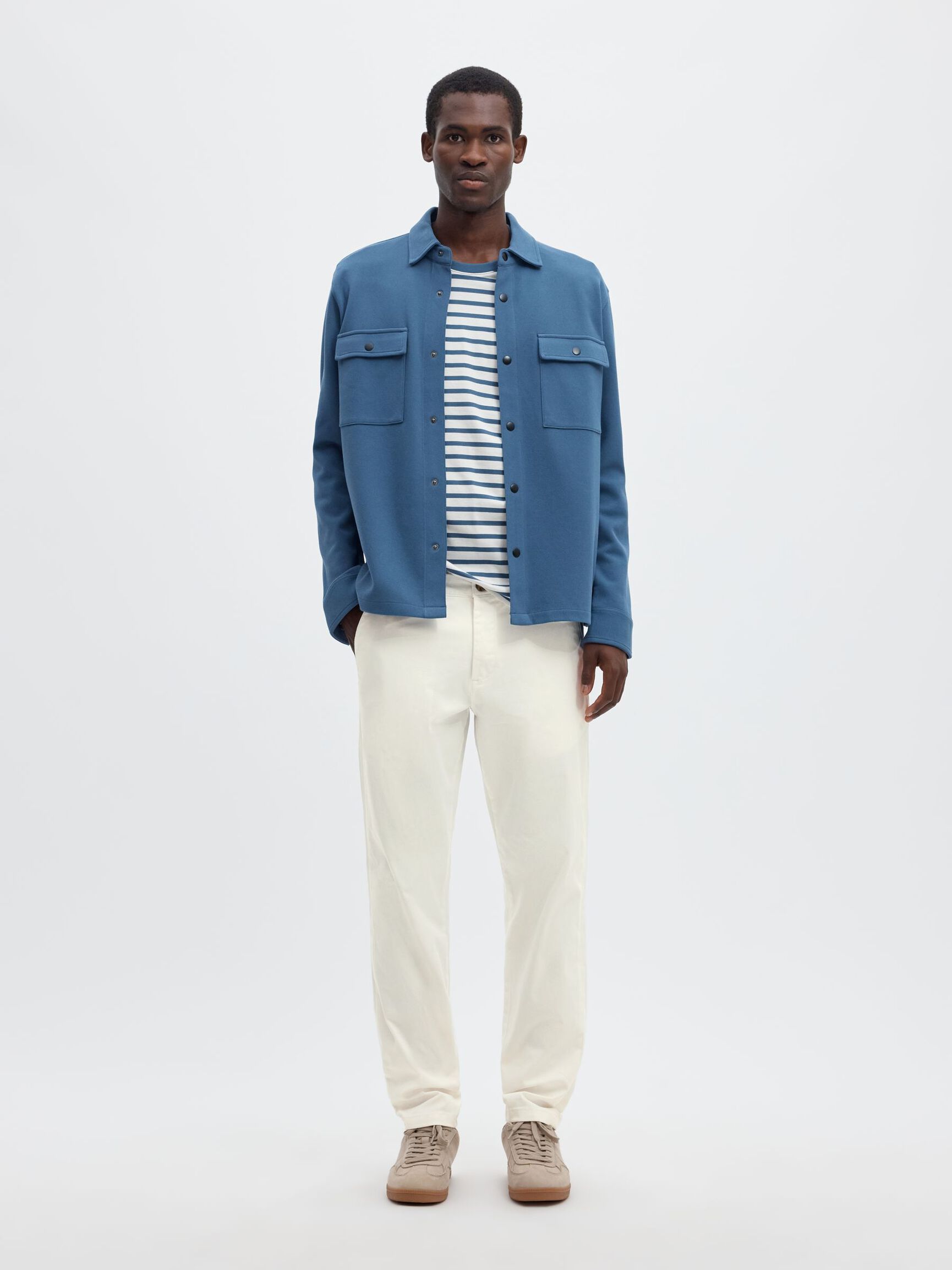 175 SLIM FIT FLEX CHINOS, Cloud Dancer, highres