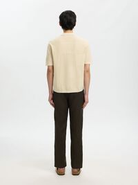 RELAXED FIT POLO, Birch, highres