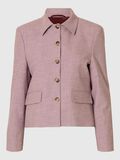 Selected VISCOSEMIX NAUWSLUITEND BLAZER, Bleached Mauve, highres - 16098324_BleachedMauve_1200450_001.jpg