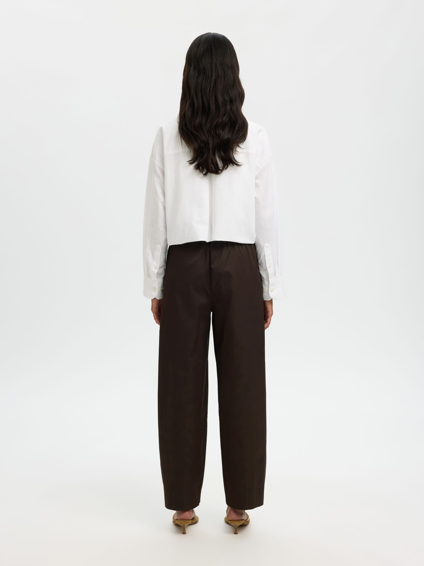 BAUMWOLLMIX BARREL FIT HOSEN, Delicioso, highres