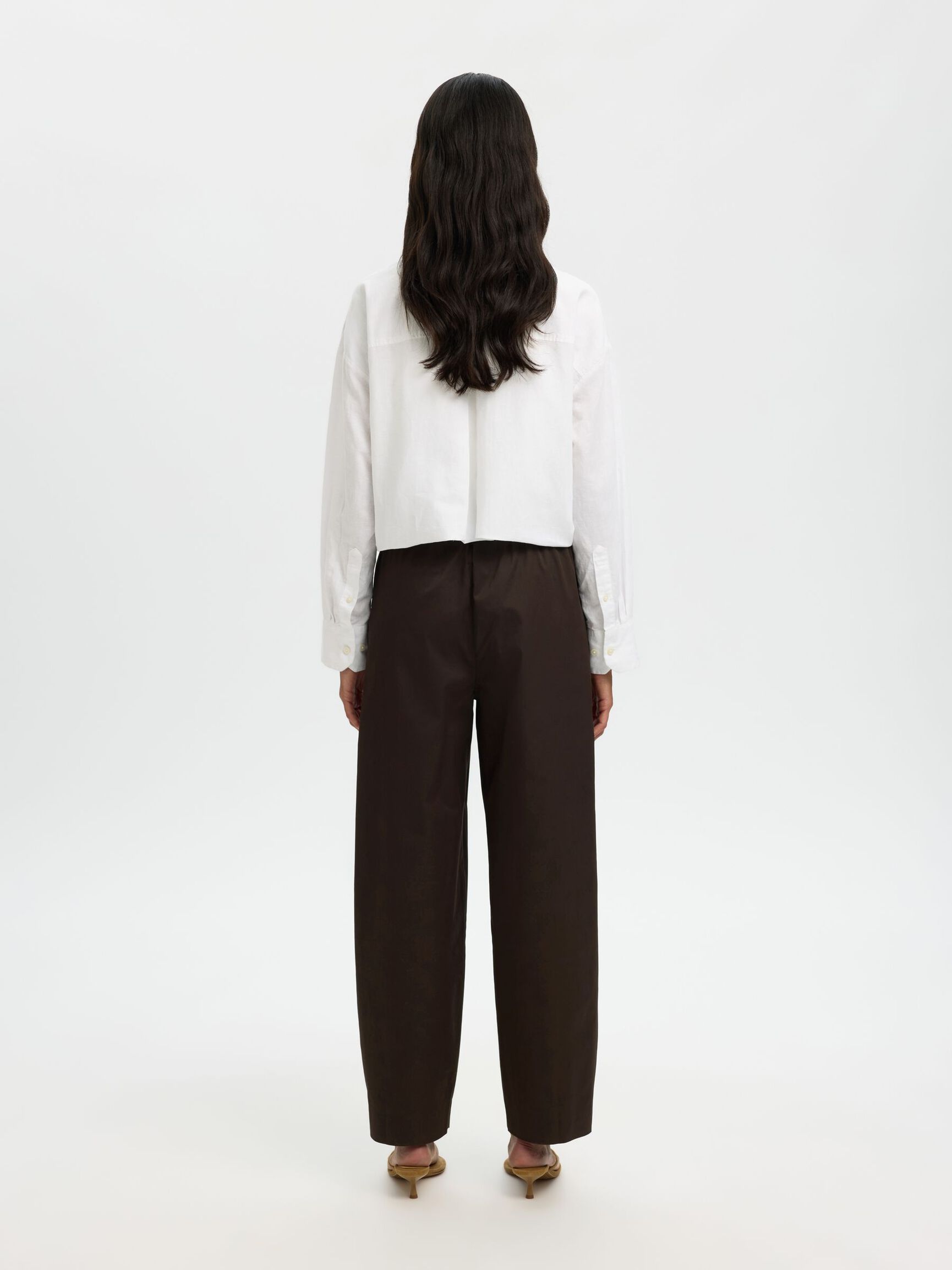 BAUMWOLLMIX BARREL FIT HOSEN, Delicioso, highres