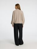 Selected WOLLGEMISCH PULLOVER MIT HOHEM KRAGEN, Oatmeal, highres - 16097386_Oatmeal_004.jpg