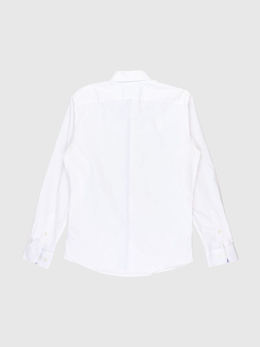 Selected SLIM FIT HEMD, Bright White, highres - 80000328_BrightWhite_002.jpg