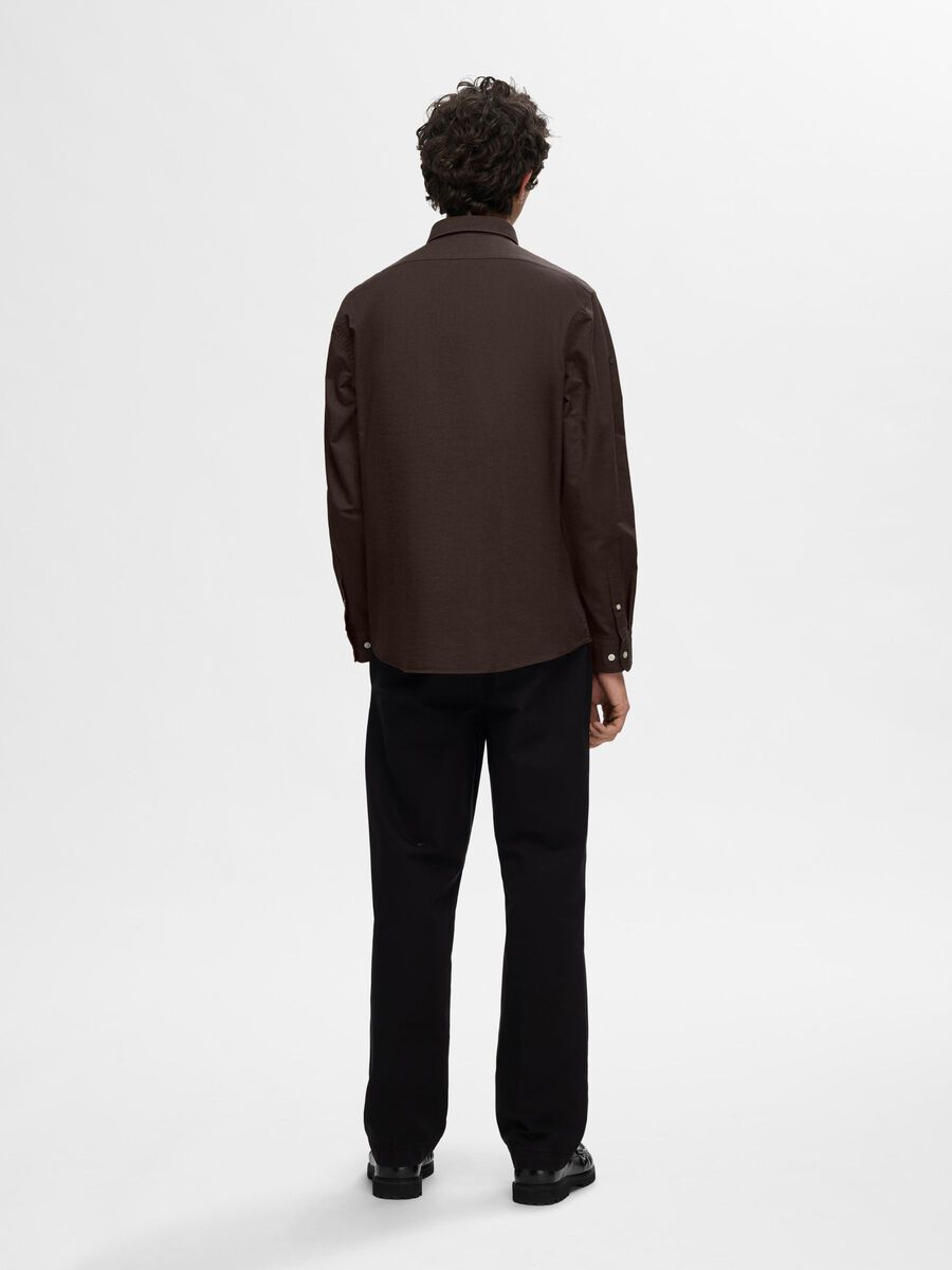 Selected OXFORD SHIRT, Chocolate Torte, highres - 16077359_ChocolateTorte_1125773_004.jpg