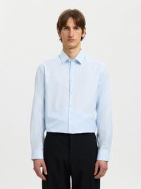 LANGÄRMELIGES SLIM FIT HEMD, Light Blue, highres