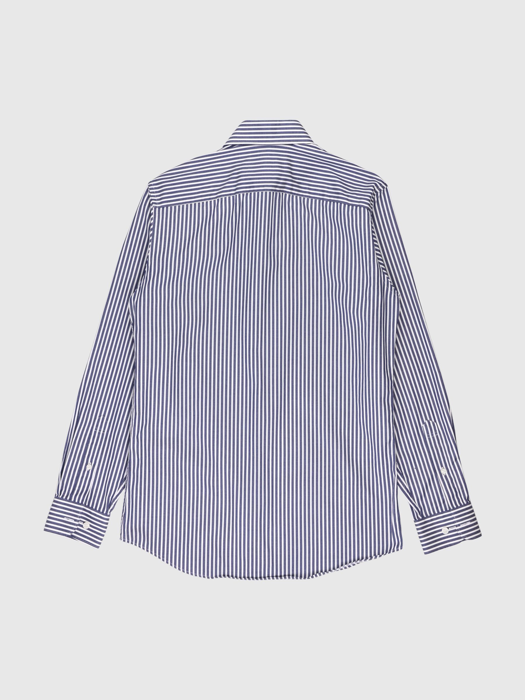 LANGÄRMELIGES SLIM FIT HEMD, Dark Sapphire, highres