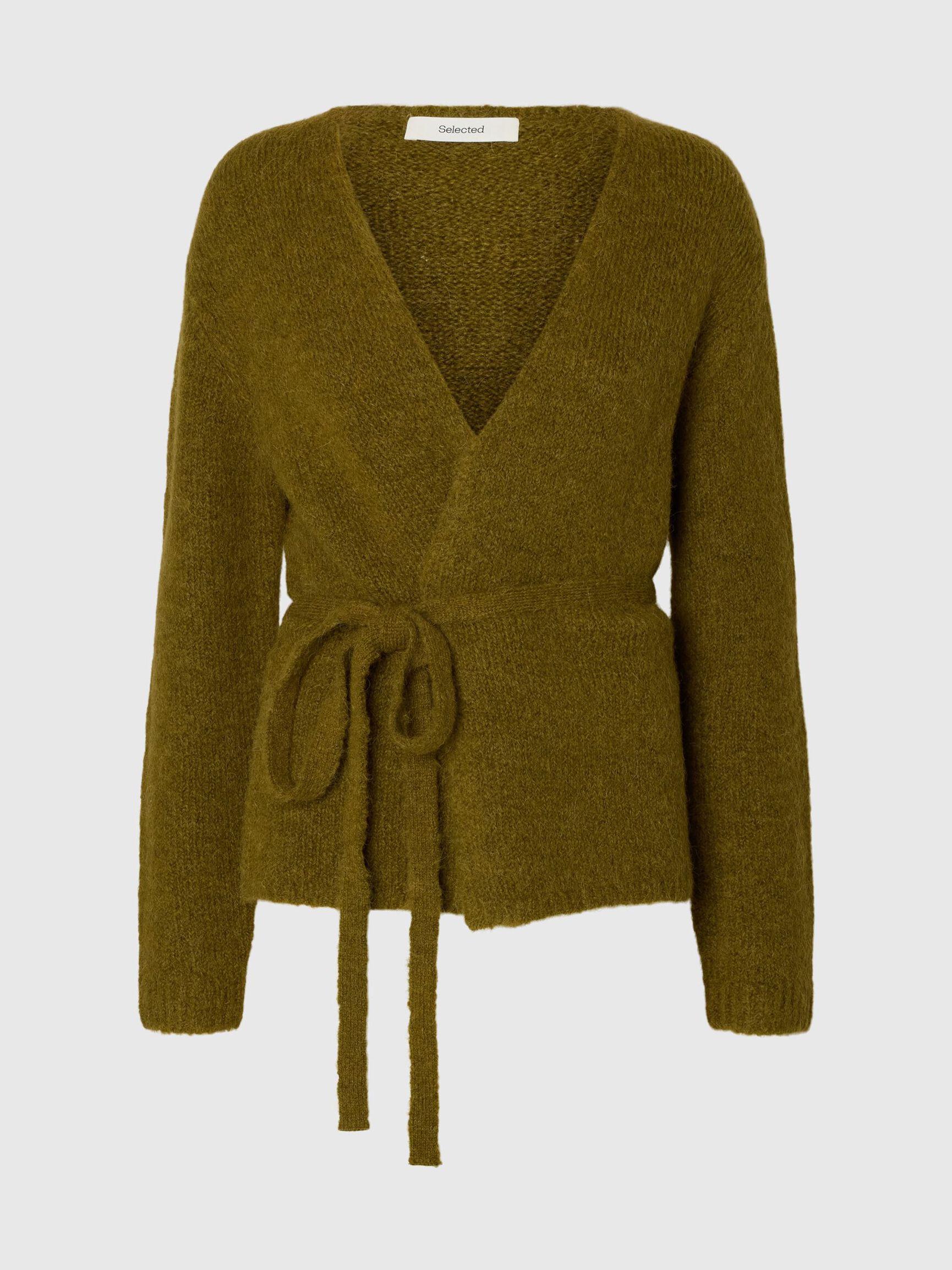 WOLMIX GEBREID VEST, Fir Green, highres