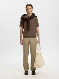 À FERMETURE ÉCLAIR POLO, Chocolate Chip, highres