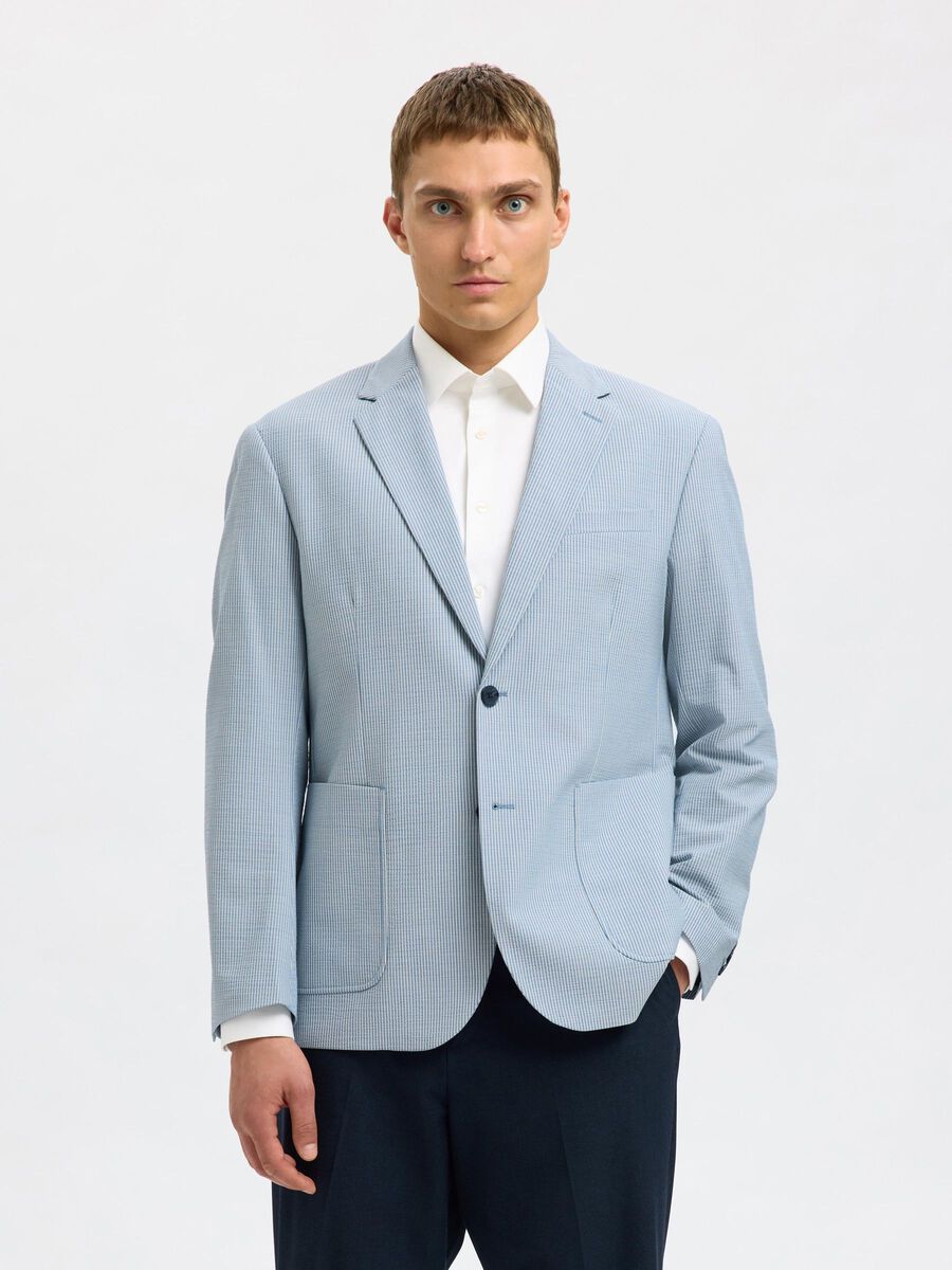 Selected SEERSUCKER BLAZER, Light Blue, highres - 16097094_LightBlue_1167412_003.jpg