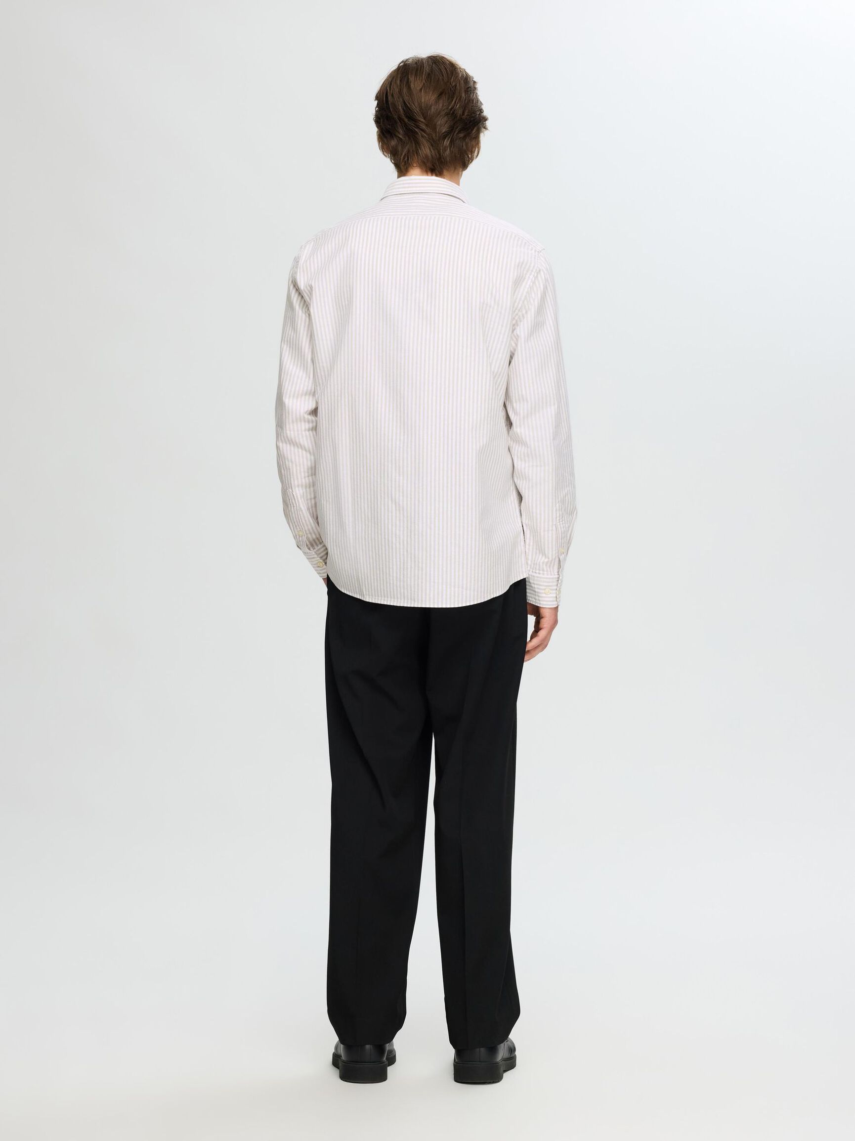 OXFORD SHIRT, White, highres