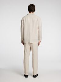 LINNENMIX OVERSHIRT, Pure Cashmere, highres