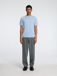 100% MERINO WOOL T-SHIRT, Winter Sky, highres