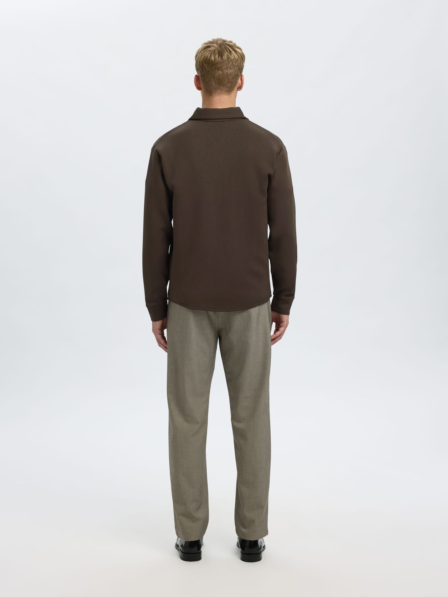 VISCOSE BLEND CARDIGAN, Demitasse, highres