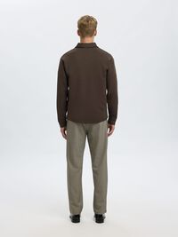 VISCOSE BLEND CARDIGAN, Demitasse, highres