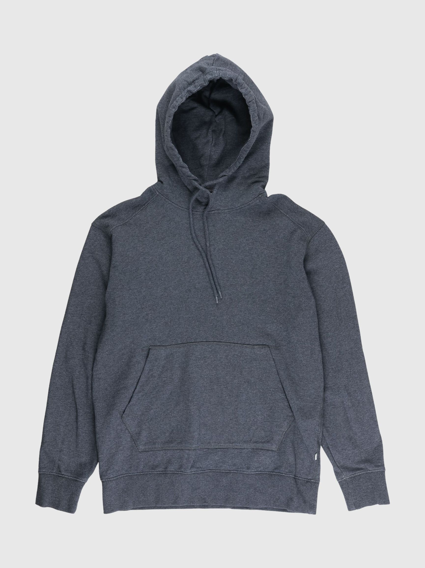 KLASSISK HOODIE, Medium Grey Melange, highres