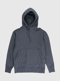 KLASSISK HOODIE, Medium Grey Melange, highres