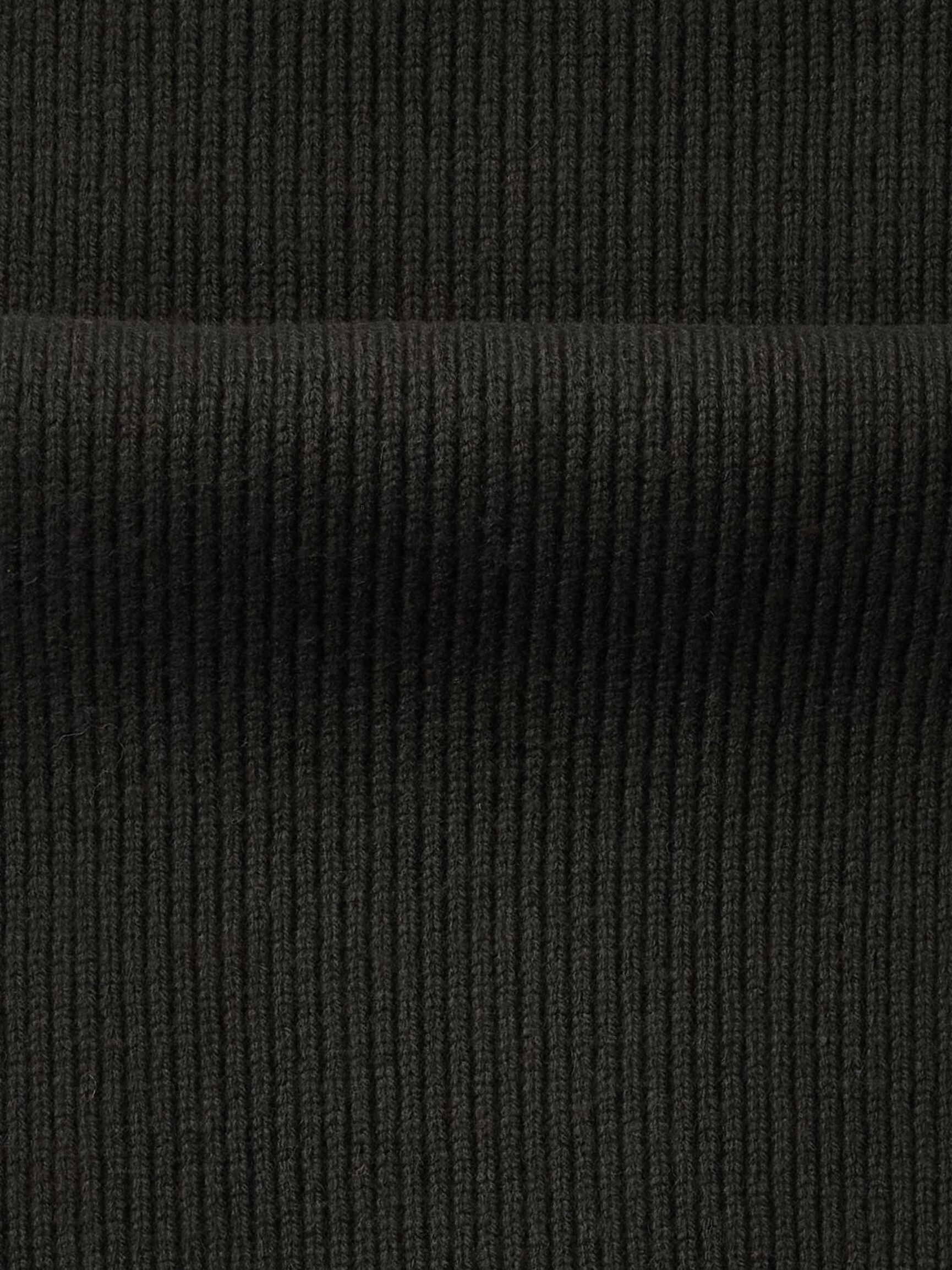 100% MERINO WOOL SCARF, Peat, highres