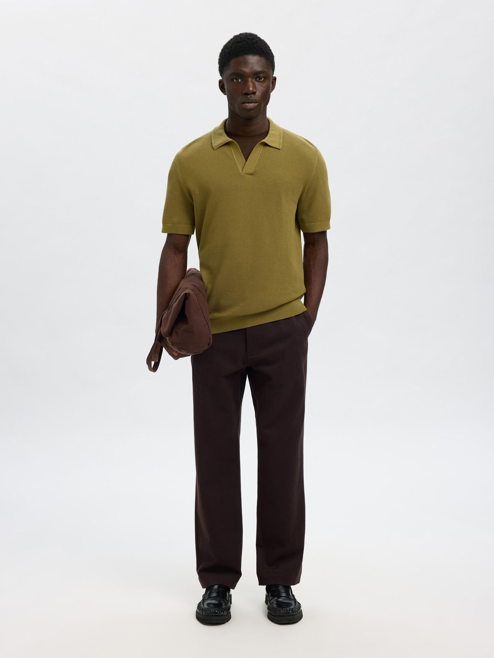 REGULAR FIT BROEK, Chocolate Torte, highres
