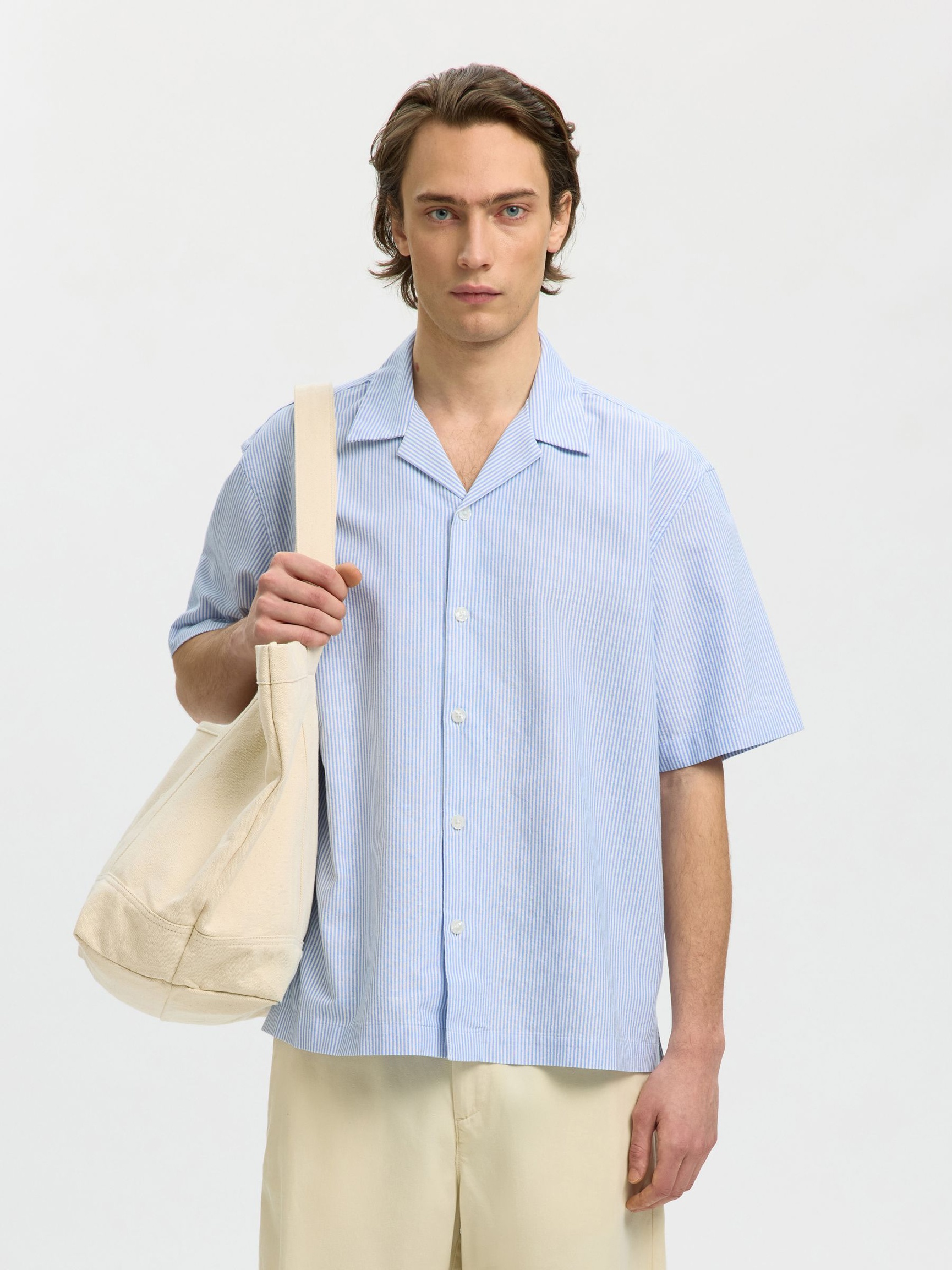 SHORT SLEEVED SHIRT, Skyway, highres