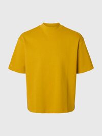 T-SHIRT, Gold Flake, highres