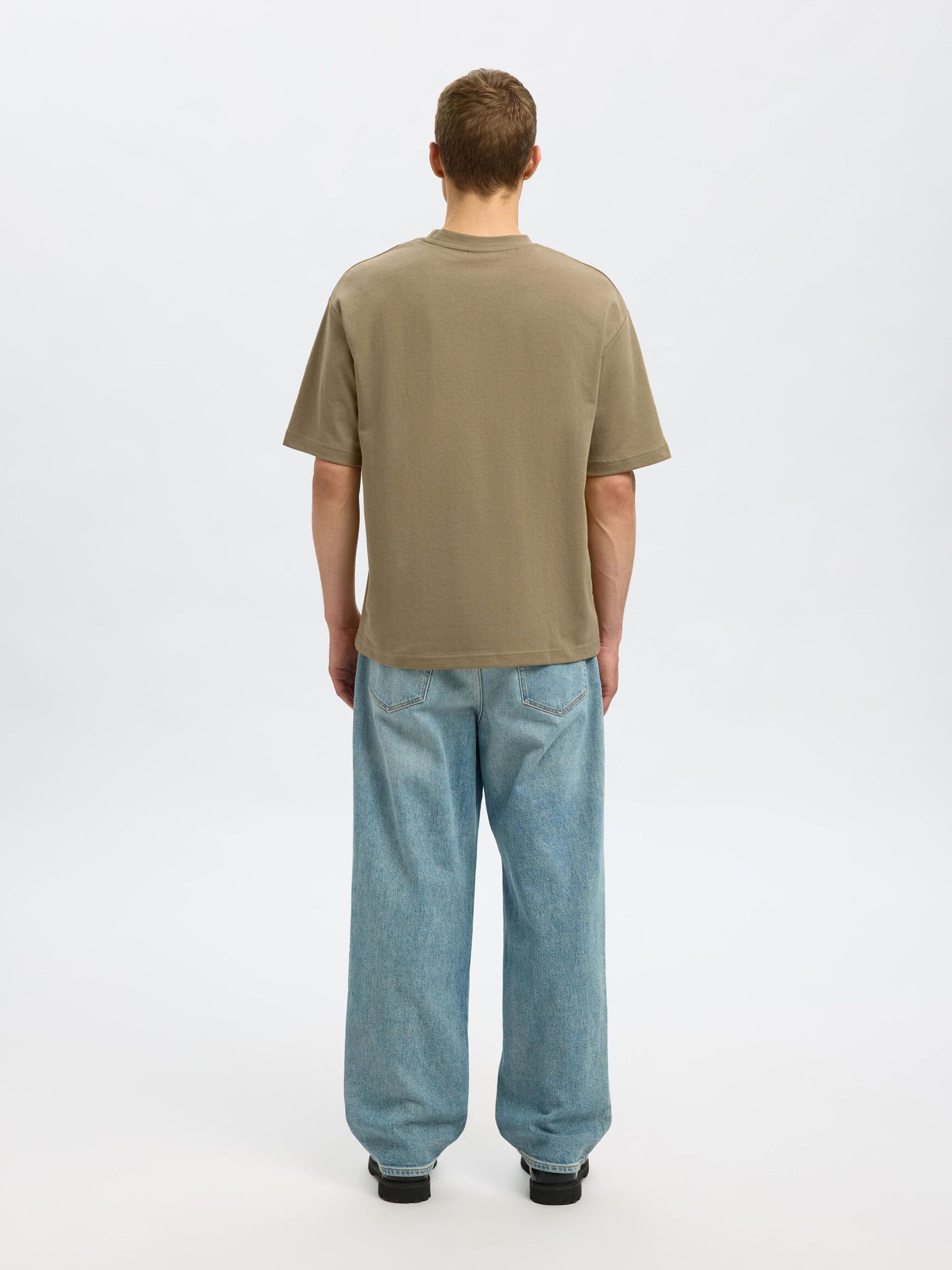 LOOSE FIT T-SHIRT, Kelp, highres