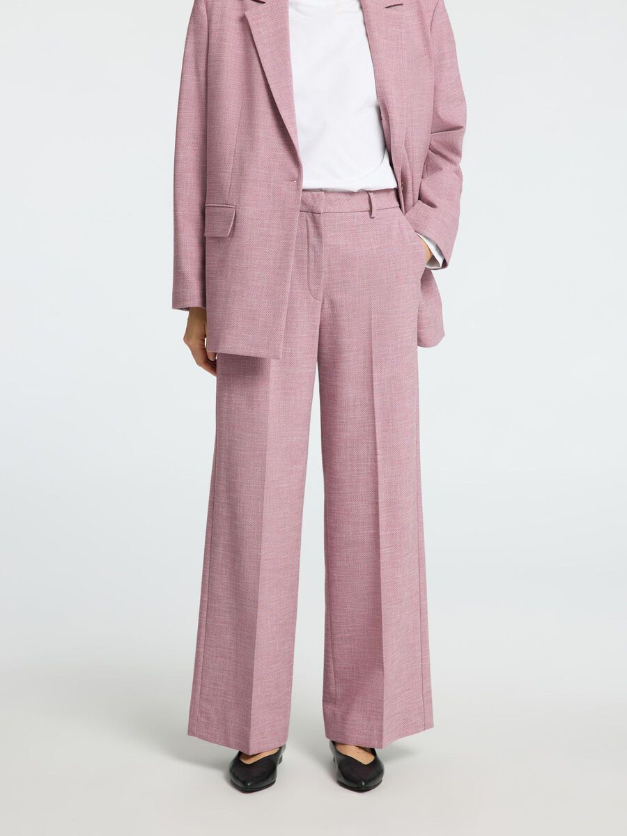 Selected TAILORED VISCOSE BLEND TROUSERS, Bleached Mauve, highres - 16096718_BleachedMauve_1167161_003.jpg