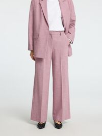 VISKOSEMIX ANZUG HOSE, Bleached Mauve, highres