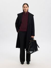 WOOL BLEND CARDIGAN, Fig, highres