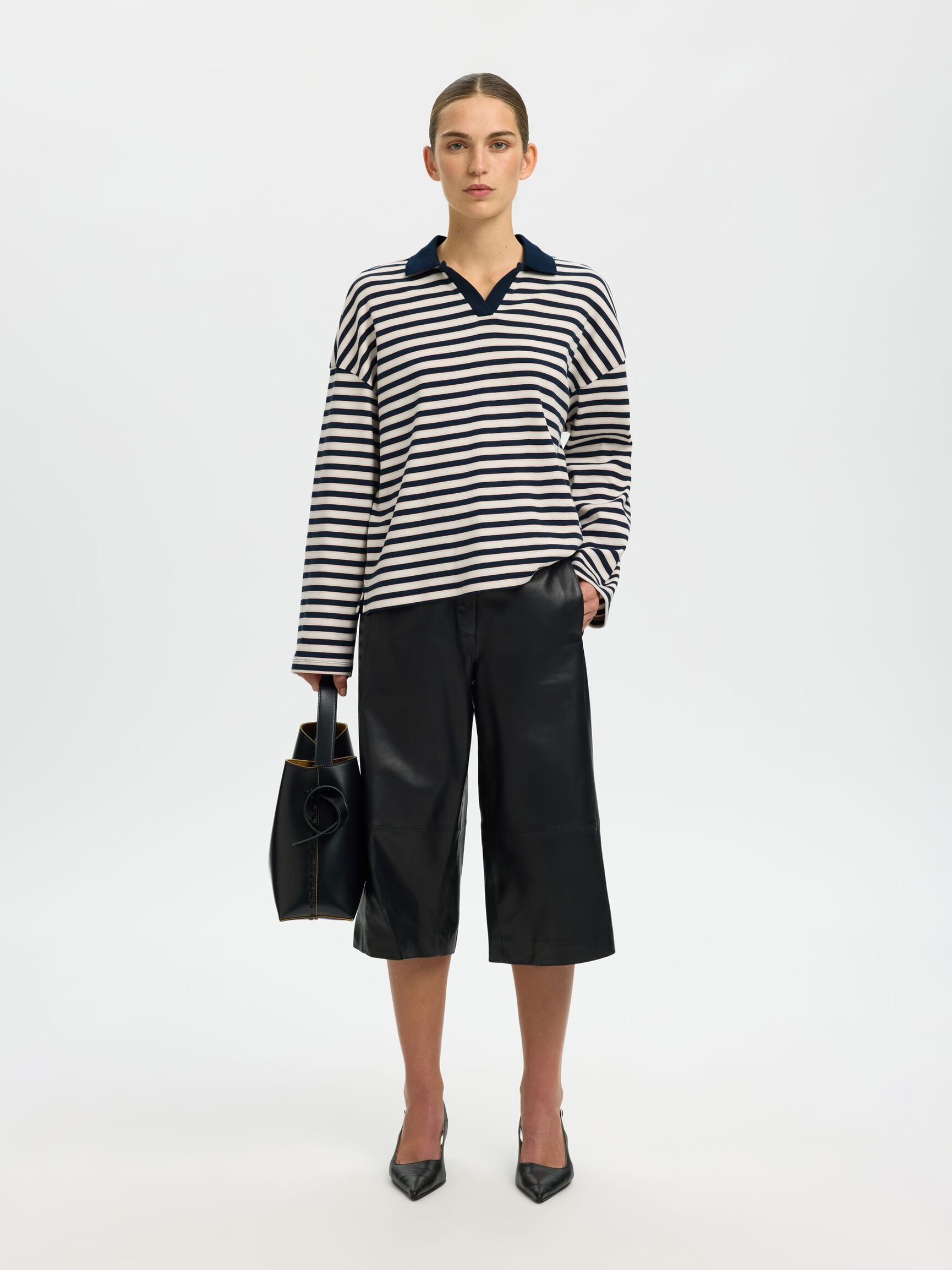 PITKÄHIHAINEN PIKEEPAITA, Dark Sapphire, highres