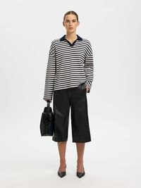 PITKÄHIHAINEN PIKEEPAITA, Dark Sapphire, highres