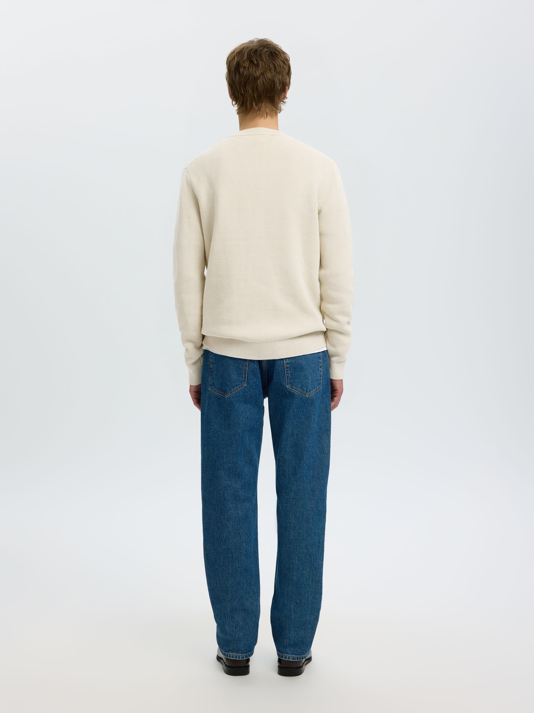 SWEAT-SHIRTS RAS DE COU PULLOVER, Oatmeal, highres