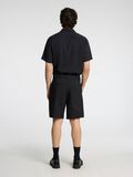 Selected REGULAR FIT CHINOSHORTS, Black, highres - 16096752_Black_004.jpg