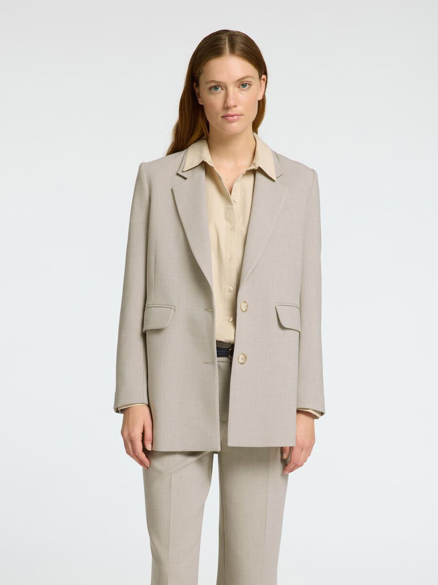 Selected RELAXED FIT BLAZER, Island Fossil, highres - 16094205_IslandFossil_1112455_003.jpg