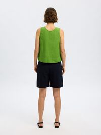 100% LINEN REVERSIBLE TOP, Spindle Tree, highres