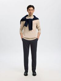 175 SLIM-FIT TROUSERS, Dark Sapphire, highres