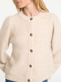 Selected STRUCTURED WOOL BLEND CARDIGAN, Birch, highres - 16094684_Birch_1131128_006.jpg