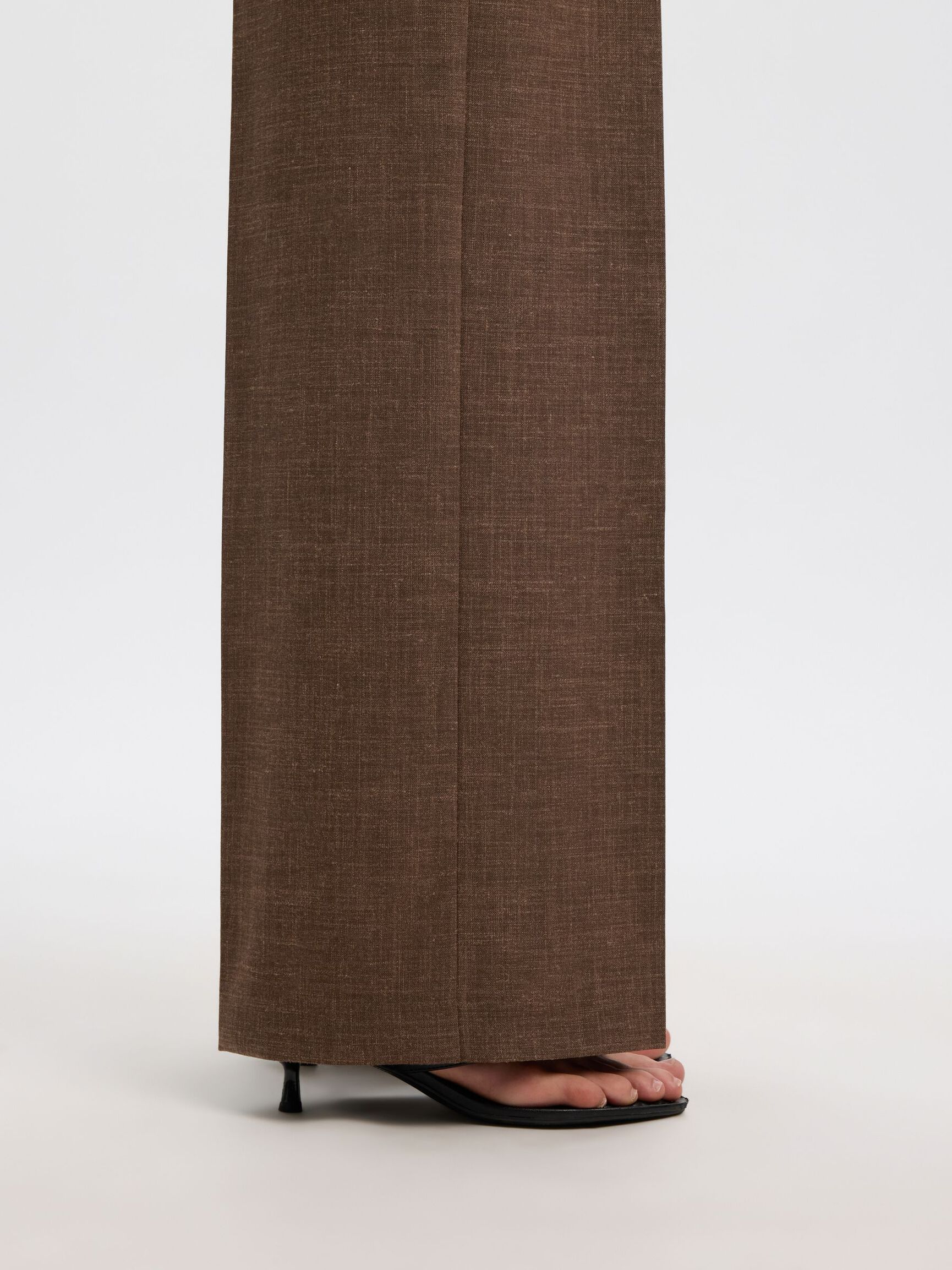 TAILORED WIDE-LEG TROUSERS, Delicioso, highres