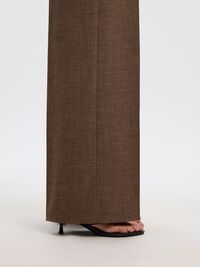 TAILORED WIDE-LEG TROUSERS, Delicioso, highres