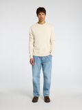 Selected 100% WOLL PULLOVER, Egret, highres - 16097133_Egret_1168149_005.jpg