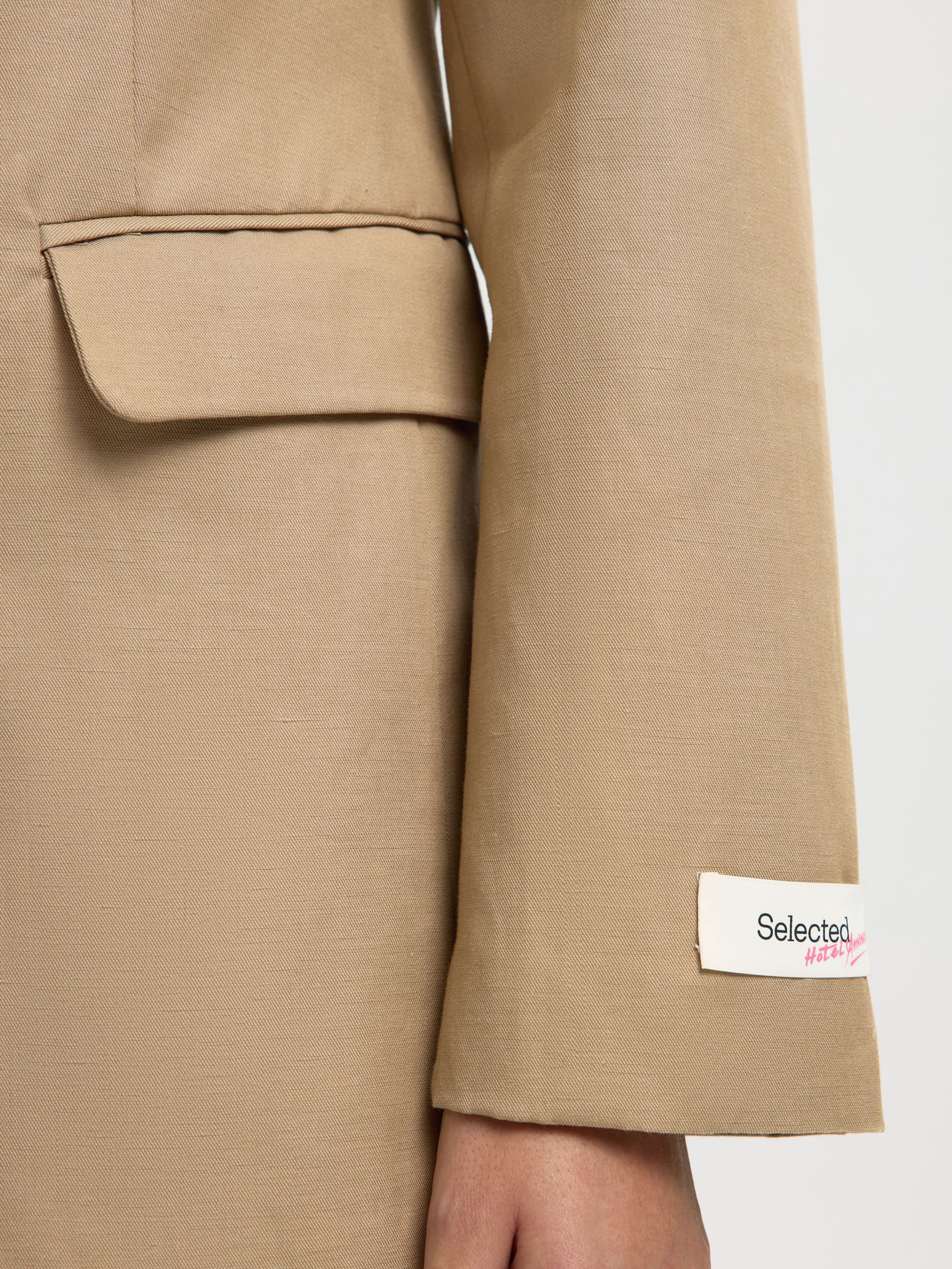 MARYNARKA JEDNORZĘDOWA, Weathered Teak, highres